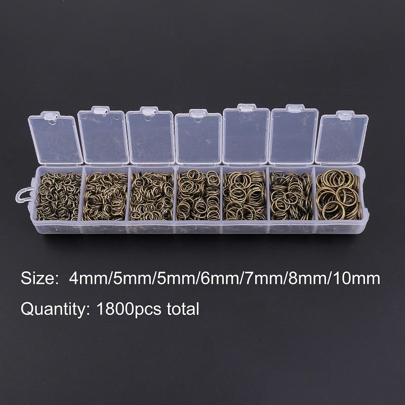 Gemischte Stile Schmuckzubehör Biegeringe Verschlüsse Becher Ohrhaken Biegering Haken Stift Box-Sets für DIY Zubehör Schmuckherstellung von Joom DACH