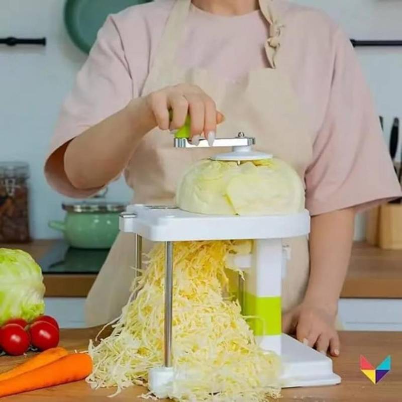 Gemüseschäler Cutter Kohl Shredder Edelstahl Weithals Obstsalat Reiben Messer Kochen Küche weiß von Joom DACH