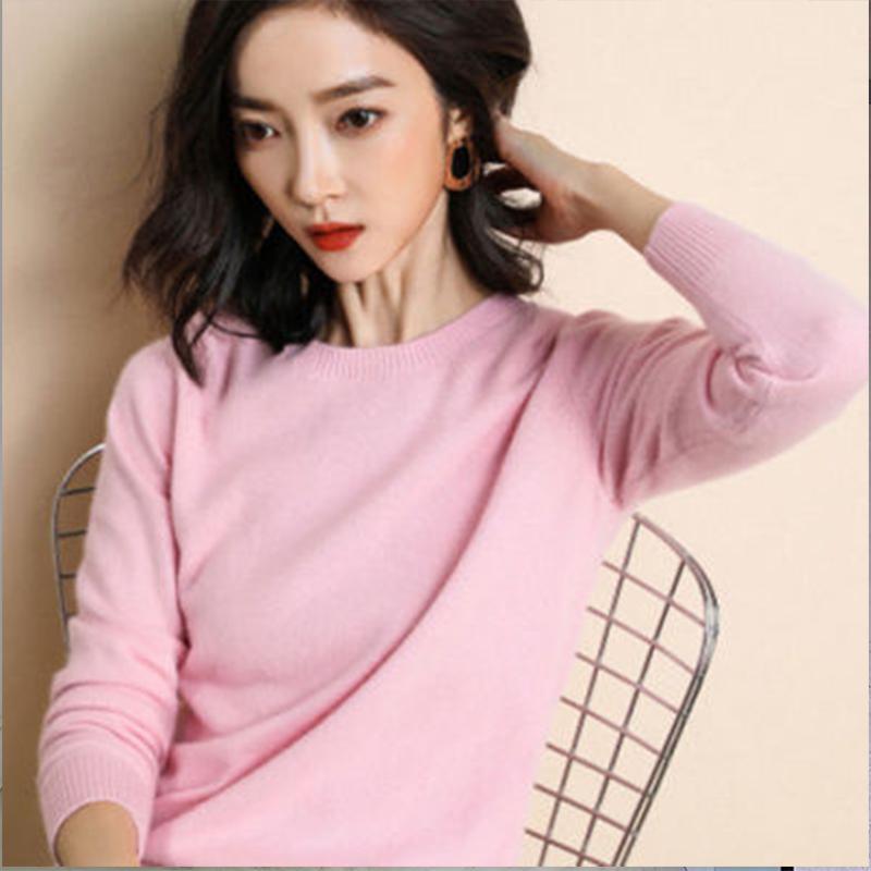 Gemütlicher Strickpullover für Damen, Rundhalsausschnitt, Fuzzy Slim Fit, rot-schwarzer Pullover XXXL rosa Gemütlicher Strickpullover für Damen, Rundhalsausschnitt, Fuzzy Slim Fit, rot-schwarzer Pullover XXXL rosa von Joom DACH