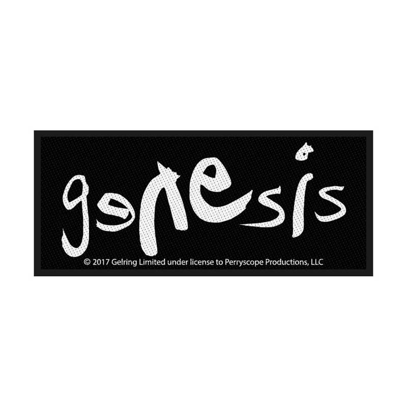 Genesis-Logo-Patch One Size weiß/schwarz von Joom DACH