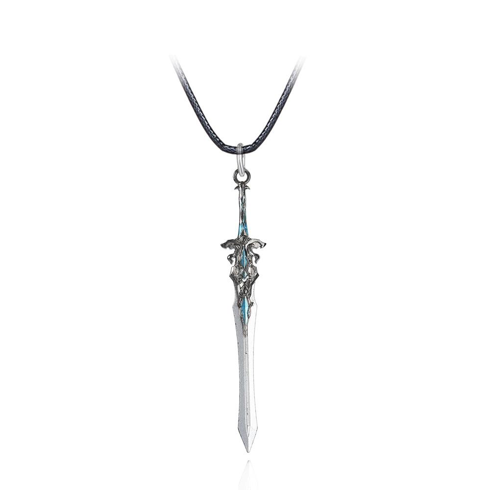 Genshin Impact Waffen Halskette Wolfsgrabstein Halsketten Schwert Anhänger Perlenketten Halskette für Frauen Männer Schmuck Geschenk von Joom DACH