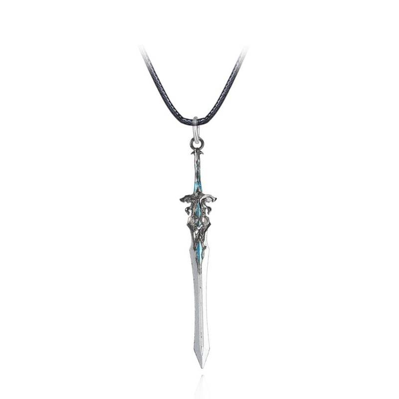 Genshin Impact Waffen Halskette Wolfsgrabstein Halsketten Schwert Anhänger Perlenketten Halskette für Frauen Männer Schmuck Geschenk von Joom DACH