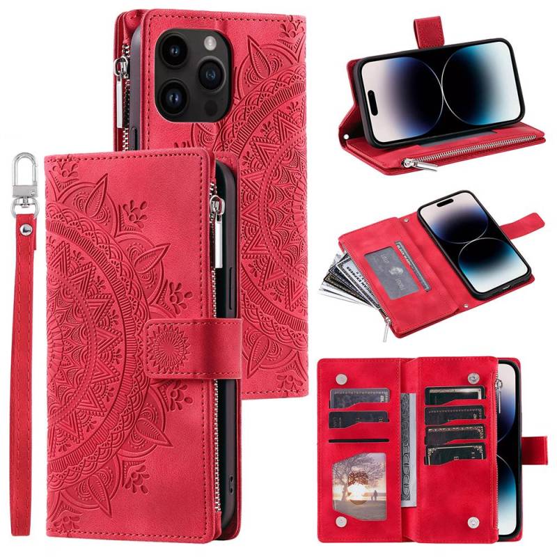 Geprägte Flip Wallet Reißverschluss Ledertasche für iPhone 16 15 14 Plus 13 12 Pro Max Xs Max Samsung S25 S24 S23 S22 S21 Ultra Plus FE A16 A55 A14 A54 A53 Samsung A32 5G rot Geprägte Flip Wallet Reißverschluss Ledertasche für iPhone 16 15 14 Plus 13 12 Pro Max Xs Max Samsung S25 S24 S23 S22 S21 Ultra Plus FE A16 A55 A14 A54 A53 Samsung A32 5G rot von Joom DACH