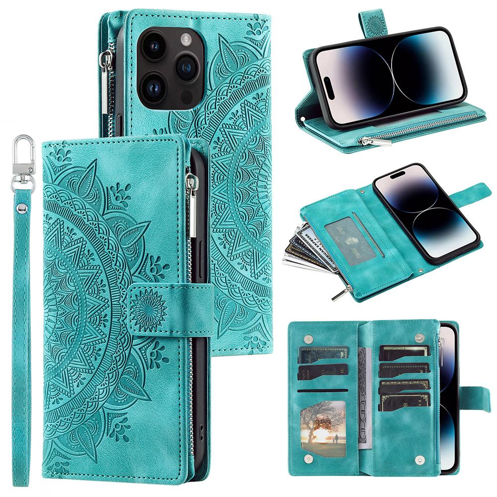 Geprägte Flip Wallet Reißverschluss Ledertasche für iPhone 16 15 14 Plus 13 12 Pro Max Xs Max Samsung S25 S24 S23 S22 S21 Ultra Plus FE A16 A55 A14 A54 A53 Samsung A70 minze, grüne Geprägte Flip Wallet Reißverschluss Ledertasche für iPhone 16 15 14 Plus 13 12 Pro Max Xs Max Samsung S25 S24 S23 S22 S21 Ultra Plus FE A16 A55 A14 A54 A53 Samsung A70 minze, grüne von Joom DACH