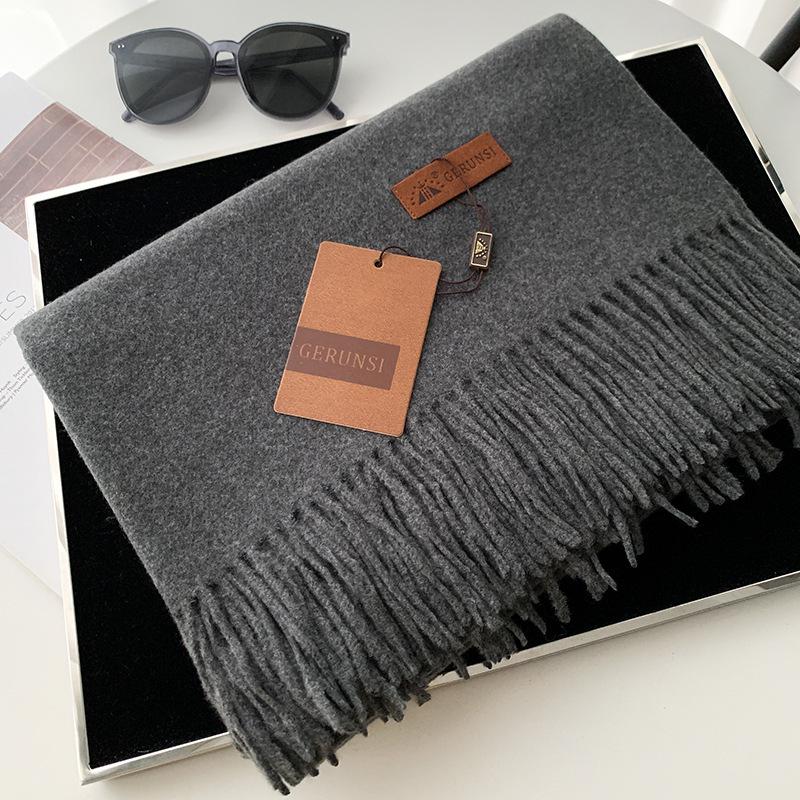 Gerunsi Kaschmirschal: Hochwertiger, warmer, dicker Winterschal für Damen und Herren von Joom DACH