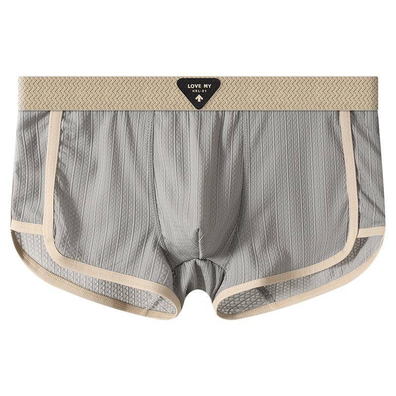 Gestreifte Boxer Herren Unterwäsche Atmungsaktiv Herren Boxershorts Cuecas Masculinas Boxershorts Herren Slips Größe 3XL 2XL graue von Joom DACH