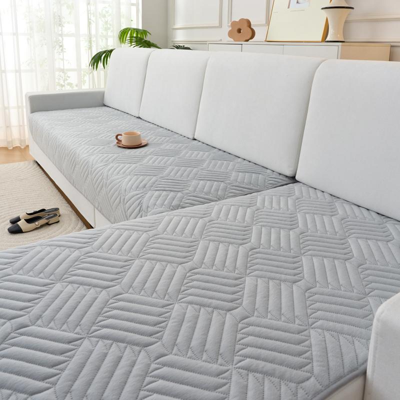 Gestreifte Samt Sofamatte Handtuch L-Form Haustiere Kinder Sofakissen Haustiere Kinder Einfarbig Rutschfester Sofabezug Heim Funda Sofa 70x150cm licht grau Gestreifte Samt Sofamatte Handtuch L-Form Haustiere Kinder Sofakissen Haustiere Kinder Einfarbig Rutschfester Sofabezug Heim Funda Sofa 70x150cm licht grau von Joom DACH