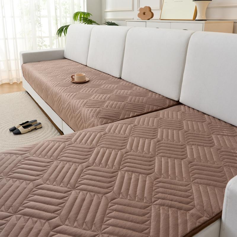 Gestreifte Samt Sofamatte Handtuch L-Form Haustiere Kinder Sofakissen Haustiere Kinder Einfarbig Rutschfester Sofabezug Heim Funda Sofa 90x160cm braun Gestreifte Samt Sofamatte Handtuch L-Form Haustiere Kinder Sofakissen Haustiere Kinder Einfarbig Rutschfester Sofabezug Heim Funda Sofa 90x160cm braun von Joom DACH