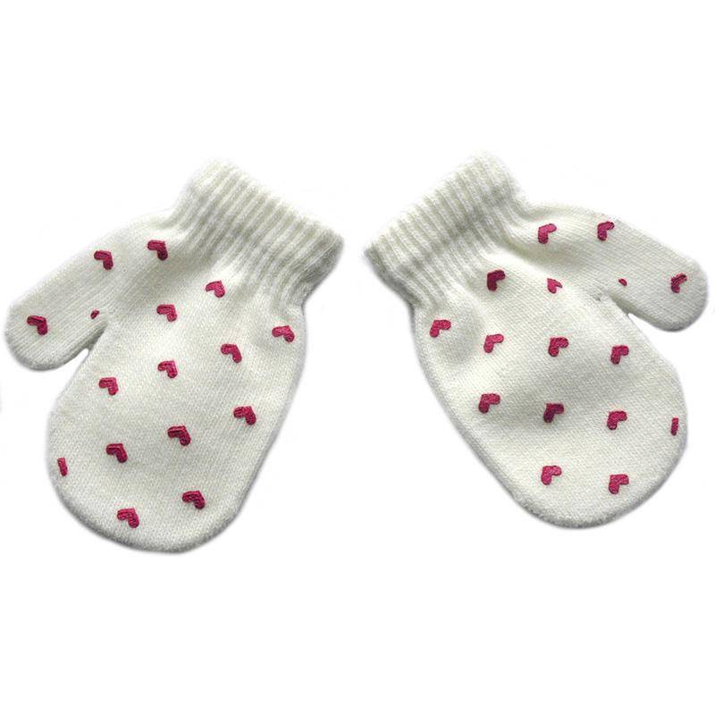 Gestrickte Handschuhe, Baby-Winterhandschuhe, Baby-Fäustlinge für Jungen und Mädchen, weich und warm von Joom DACH