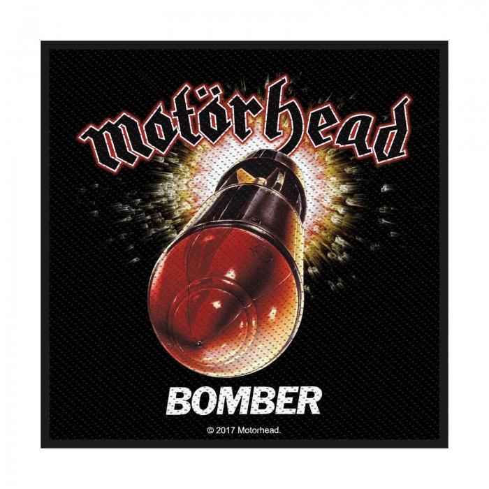 Gewebter Aufnäher „Motörhead Bomber“. One Size rot/schwarz von Joom DACH