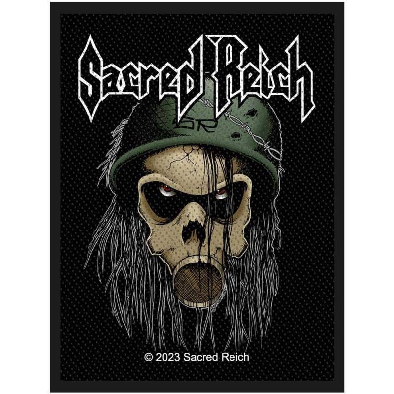 Gewebter Aufnäher „Sacred Reich Alive At The Dynamo“. One Size von Joom DACH