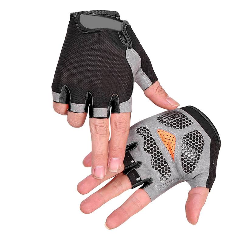 Gewichtheben Anti-Rutsch Handschuhe Radfahren Fitness Halbfingerhandschuhe Herren Damen Outdoor-Sporthandschuhe von Joom DACH