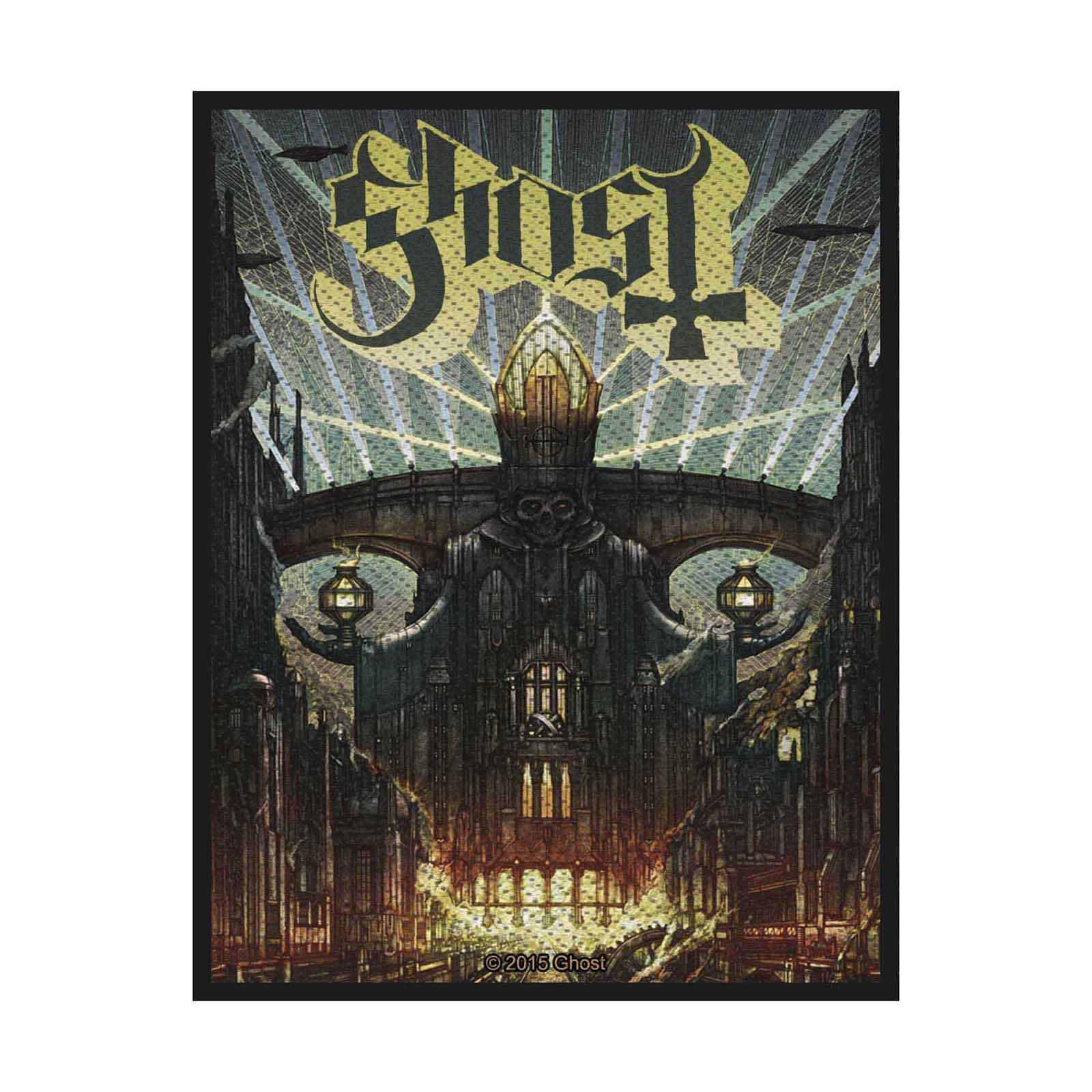 Ghost Meliora Gewebter Aufnäher One Size schwarz von Joom DACH