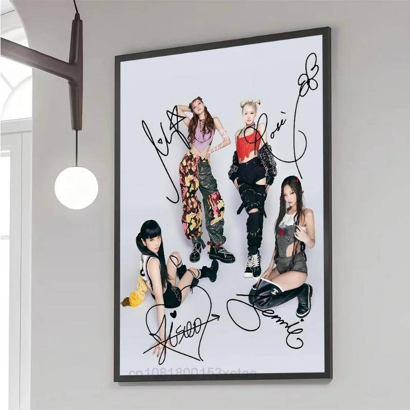Girlgroup Kpop B-Blackpink Leinwandmalerei Poster und Drucke Wandkunst Bilder für Wohnzimmerdekoration 40cm×60cm NoFrame Girlgroup Kpop B-Blackpink Leinwandmalerei Poster und Drucke Wandkunst Bilder für Wohnzimmerdekoration 40cm×60cm NoFrame von Joom DACH