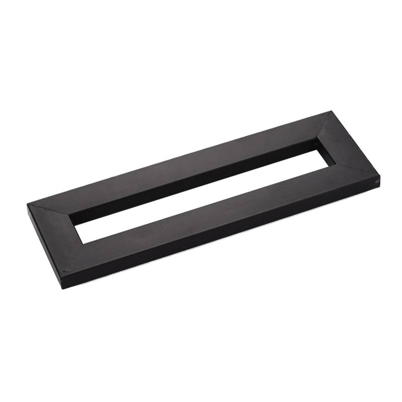 Gitarren-Effekt-Pedal-Board-Halter, Klebeplatte mit Befestigungsbändern, Kabelbinder-Patch schwarz von Joom DACH