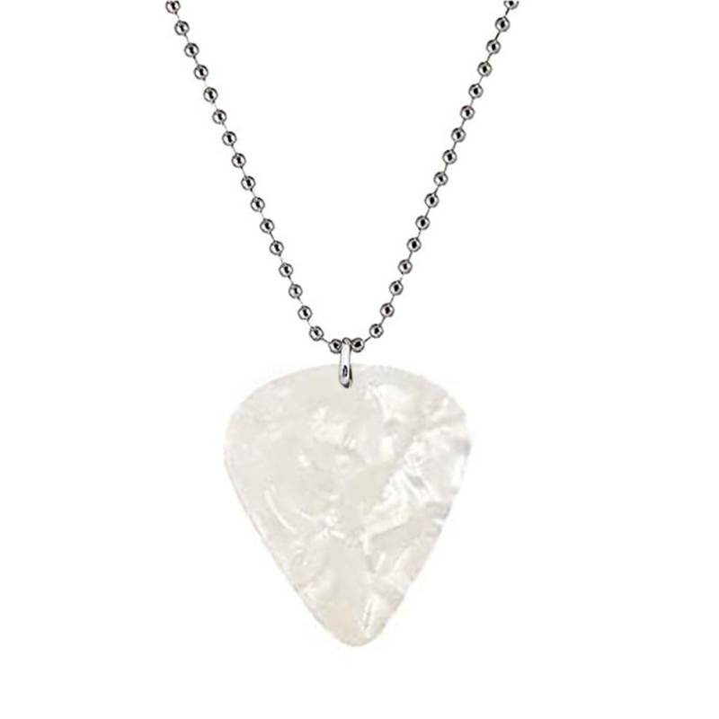Gitarrenplektren Halskette Ohrringe Acrylplektren Schmuck Geschenk für Frauen oder Männer von Joom DACH