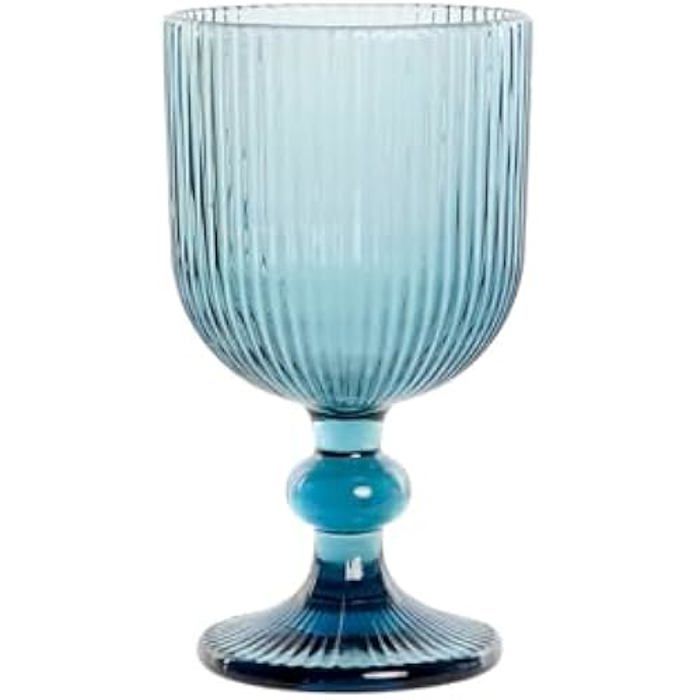 Gläser-Set - DKD Home Decor - Standard - Blau - Stielglas - Spülmaschinenfest blau Gläser-Set - DKD Home Decor - Standard - Blau - Stielglas - Spülmaschinenfest blau von Joom DACH