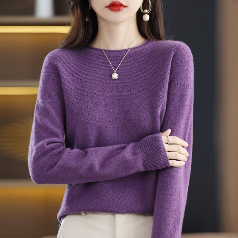 Gnade Komfort Herbst Winter Weibliche Mock-Neck Kaschmir 100% Merino Wolle Twisted Pullover Frauen Gestrickte Pullover Mode Lose ClothingTops XXL violett Gnade Komfort Herbst Winter Weibliche Mock-Neck Kaschmir 100% Merino Wolle Twisted Pullover Frauen Gestrickte Pullover Mode Lose ClothingTops XXL violett von Joom DACH
