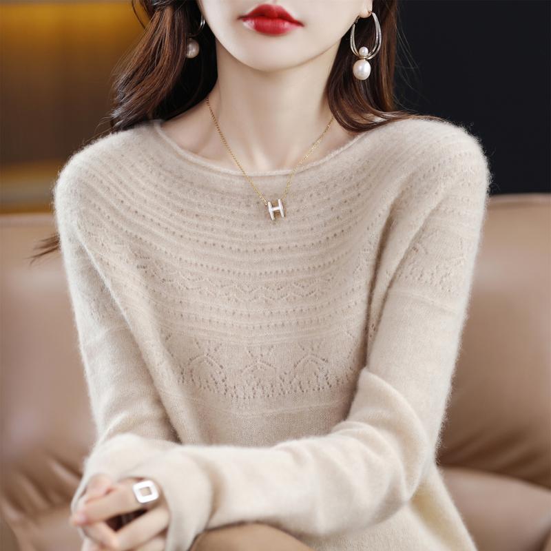 Gnade Komfort Herbst Winter Weibliche Mock-Neck Kaschmir 100% Merino Wolle Twisted Pullover Frauen Gestrickte Pullover Mode Lose ClothingTops XXL Gnade Komfort Herbst Winter Weibliche Mock-Neck Kaschmir 100% Merino Wolle Twisted Pullover Frauen Gestrickte Pullover Mode Lose ClothingTops XXL von Joom DACH