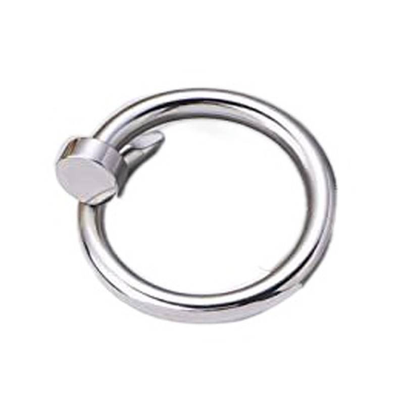 Gold Silber Liebe Freundschaftsring Edelstahl Eheringe Eleganter Twist Nagelring Damen Mädchen 6 silber von Joom DACH
