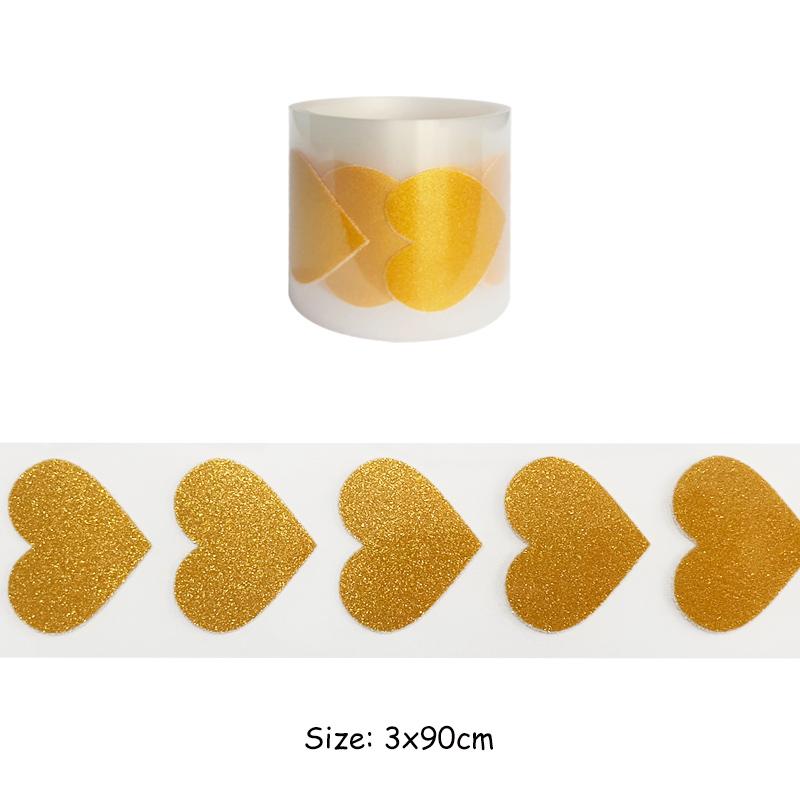 Gold Silber Weiß Eisen Auf Patch Bänder Wärme Drücken Applizierte Kleidung Aufkleber Parches Ropa Diy Patches Für Pet Puppen Kleidung taschen 3x90cm von Joom DACH