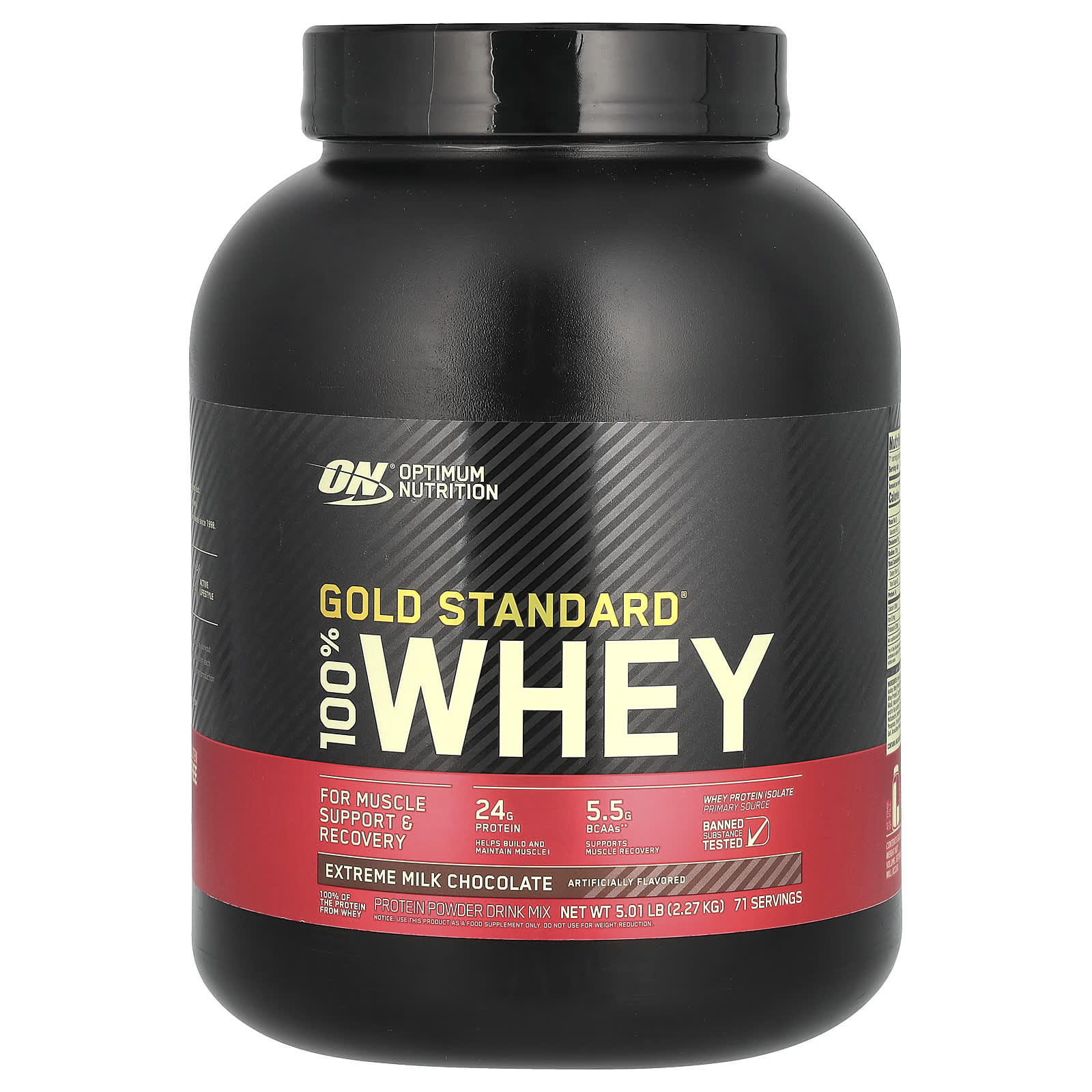 Gold Standard 100% Whey, Extreme Milk Chocolate, 2,27 kg(5 Pfund) von Joom DACH