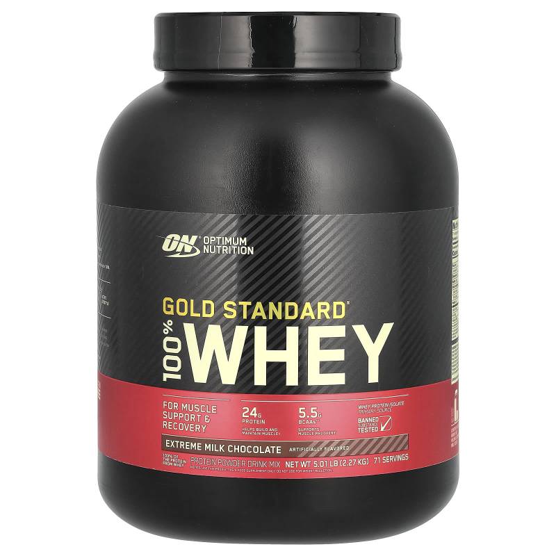 Gold Standard 100% Whey, Extreme Milk Chocolate, 2,27 kg(5 Pfund) von Joom DACH