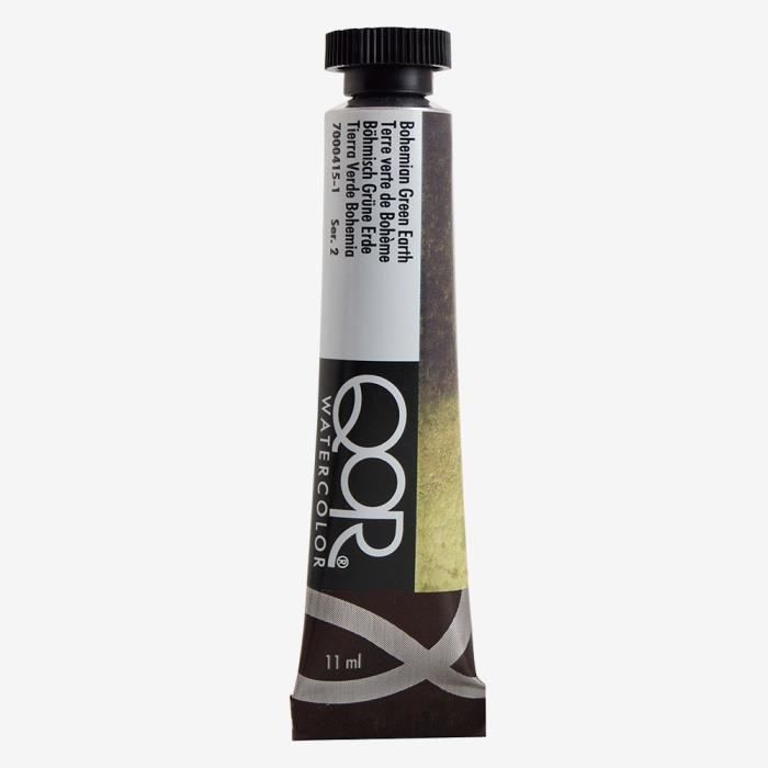 golden : Qor : Aquarellfarbe : 11 ml : Böhmische Grüne Erde von Joom DACH