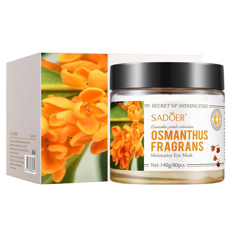 Golden Osmanthus Moisturizing Eye Mask Patch Feuchtigkeitsspendende Augen-Hautpflegeprodukte 80PCS von Joom DACH
