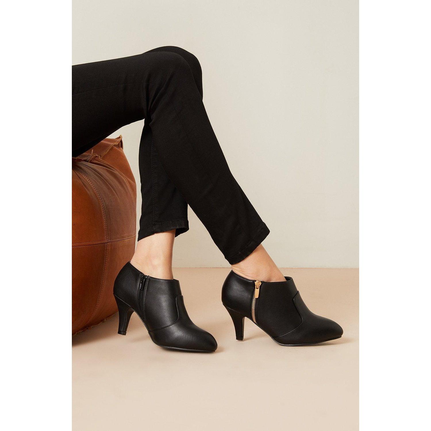 Good for the Sole Damen/Damen Marlo Zip Extra Wide Ankle Boots 3 UK schwarz von Joom DACH