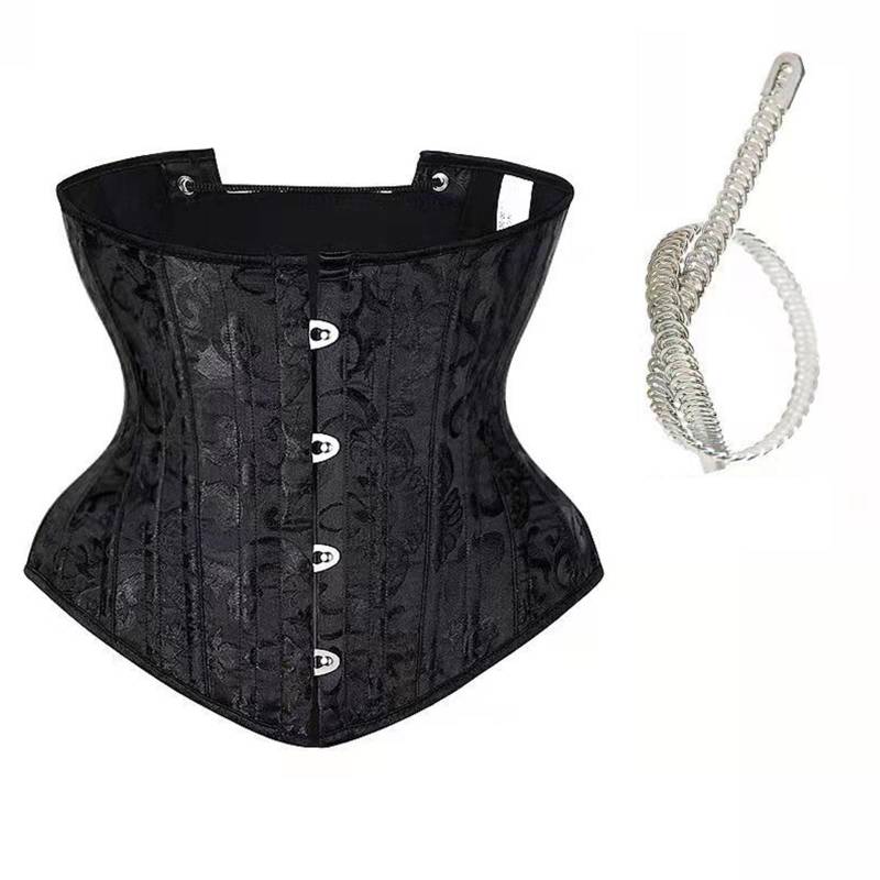 Gothic Einfarbig Lift Up Weibliche Taille Korsett Breiten Spandex Gürtel Frauen Mode Abnehmen Bund Einstellbare Korsetts 2XL von Joom DACH