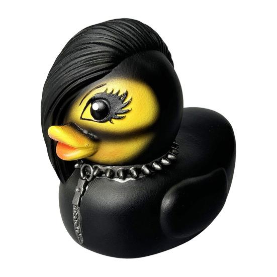 Gotische Entenfigur Punk Deathrock Satanisch Schwarze Ente Harzstatue Skulptur Heim Büro Schreibtisch D von Joom DACH