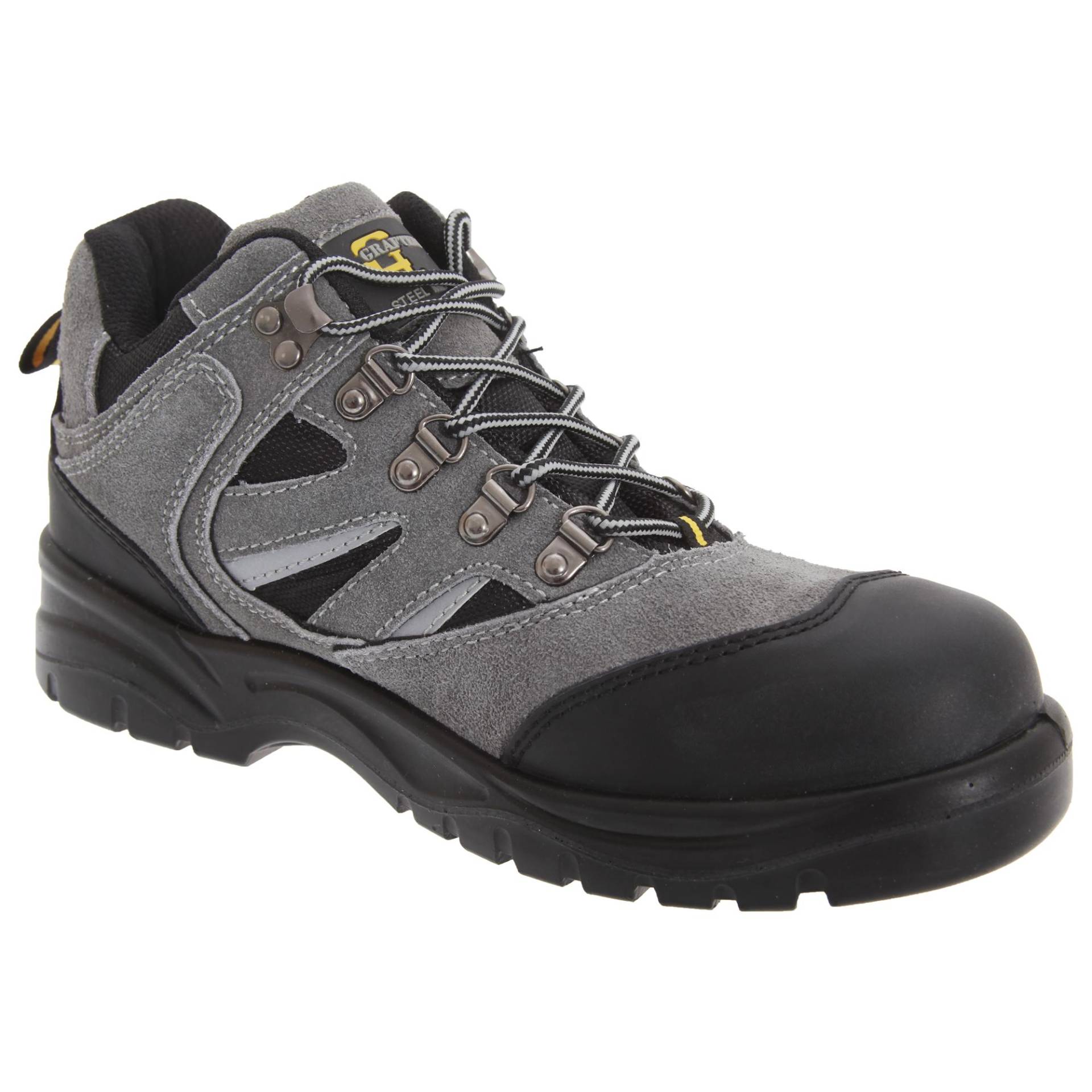 Grafters Arbeitssicherheits-Wanderschuhe für Herren 7 UK dunkelgrau/schwarz von Joom DACH