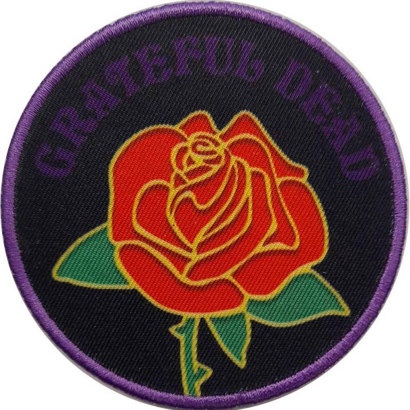 Grateful Dead Rose Patch One Size von Joom DACH