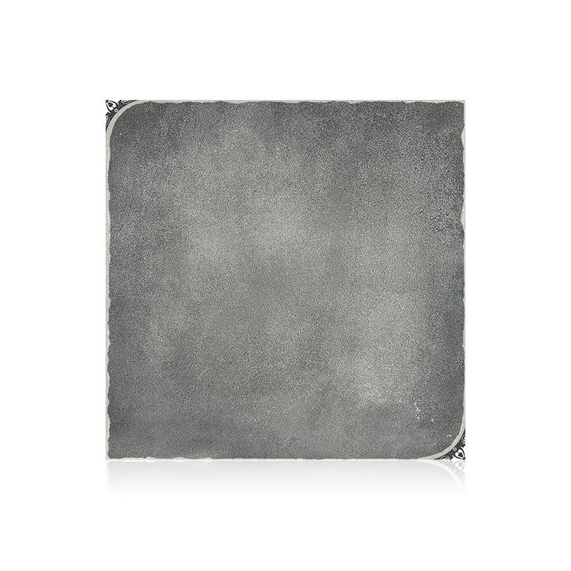 Grauer Schieferzement-Schiefer-Bodenfliesen-Aufkleber zum Abziehen und Aufkleben, Vinyl-Bodenaufkleber, wasserfest, zum Aufkleben auf Bodenbelag für Badezimmer, Küche, Schlafzimmer 30CM*30CM*5PCS von Joom DACH