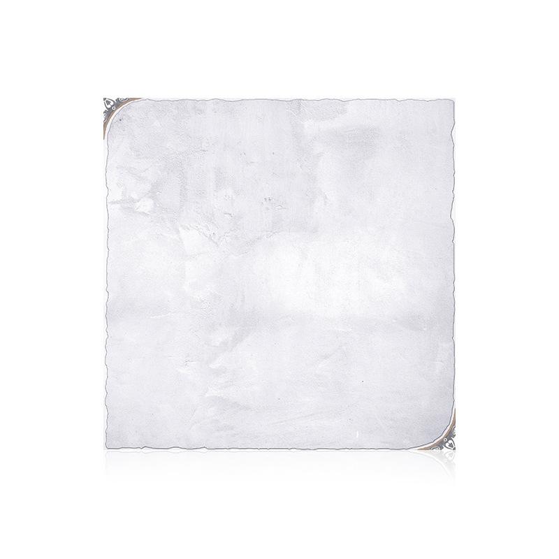 Grauer Schieferzement-Schiefer-Bodenfliesen-Aufkleber zum Abziehen und Aufkleben, Vinyl-Bodenaufkleber, wasserfest, zum Aufkleben auf Bodenbelag für Badezimmer, Küche, Schlafzimmer 30CM*30CM*5PCS von Joom DACH