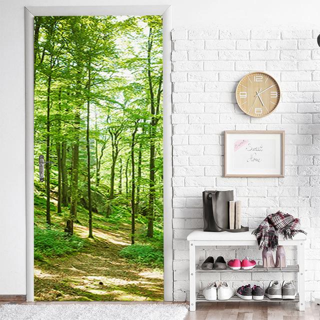 Green Forest Bridge Selbstklebende Türtapete 3D PVC Home Decor Aufkleber Strand Sonne Landschaft Poster Wandbild Wandtattoo deursticker 6 Green Forest Bridge Selbstklebende Türtapete 3D PVC Home Decor Aufkleber Strand Sonne Landschaft Poster Wandbild Wandtattoo deursticker 6 von Joom DACH