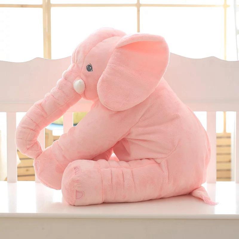 Grenzüberschreitende Elefantenpuppe Baby schlafend beruhigend Elefanten-Kuschelkissen Plüschtier Amazon gleich Kinder schlafen mit Elefant 60cm von Joom DACH