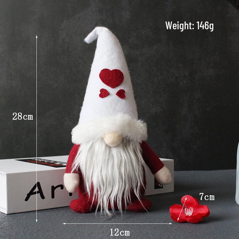 Grenzüberschreitender Rudolph Wichtel Weihnachts Plüschtier - Feiertags Ornament von Joom DACH