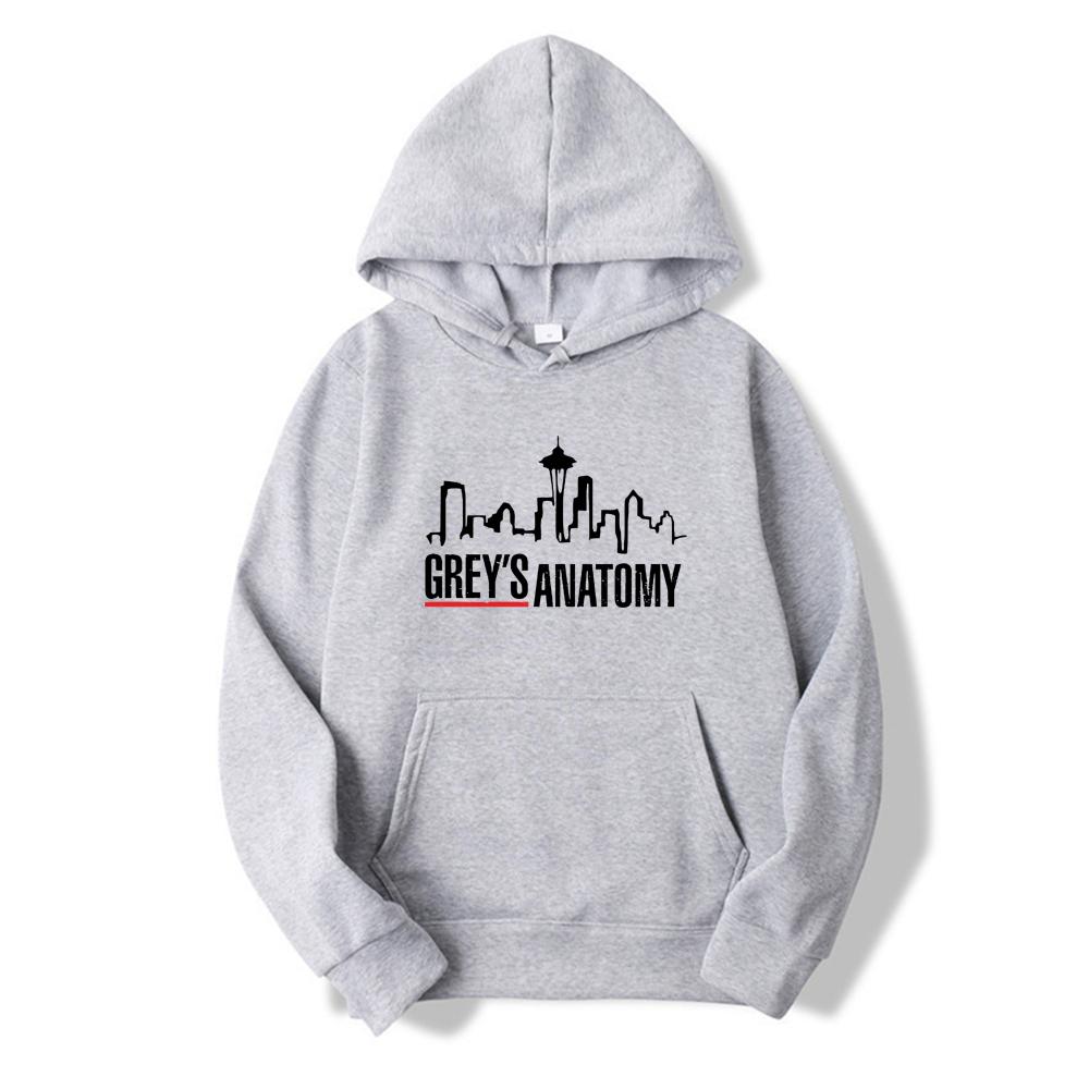 Grey's Anatomy Hoodie Grey Sloan Memorial Hospital Hoodies Damen Langarmpullover Casual Tops TV-Show inspiriertes Sweatshirt M von Joom DACH