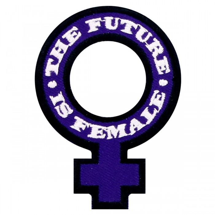 Grindstore „The Future Is Female“-Patch One Size violett von Joom DACH