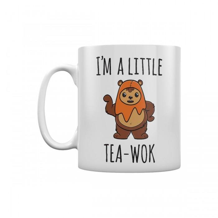 Grindstore I`m A Little Tea-Wok Weißer Becher One Size weiß von Joom DACH