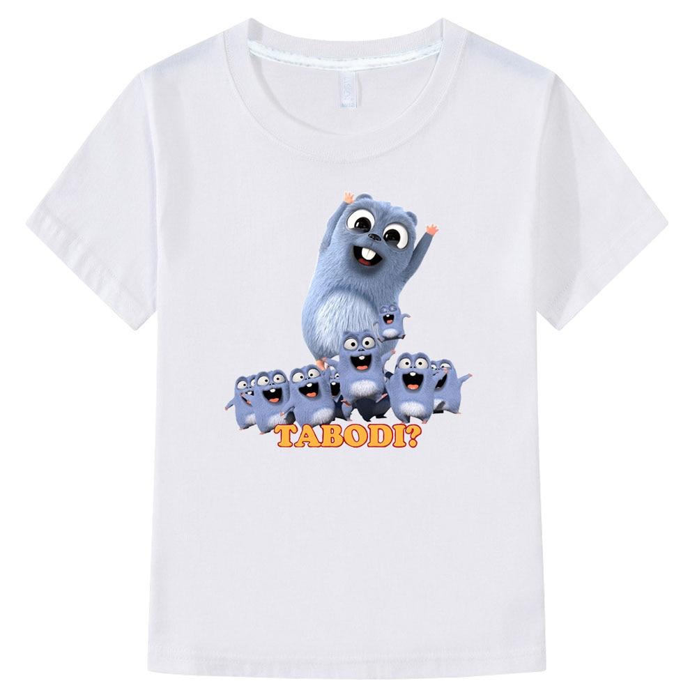 Grizzy und die Lemminge T-Shirt Kinder Harajuku Rundhals Kurzarm T-Shirt Junge Mädchen Casual Top 100% Baumwolle Kawaii T-Shirts Shirts 150 weiß Grizzy und die Lemminge T-Shirt Kinder Harajuku Rundhals Kurzarm T-Shirt Junge Mädchen Casual Top 100% Baumwolle Kawaii T-Shirts Shirts 150 weiß von Joom DACH