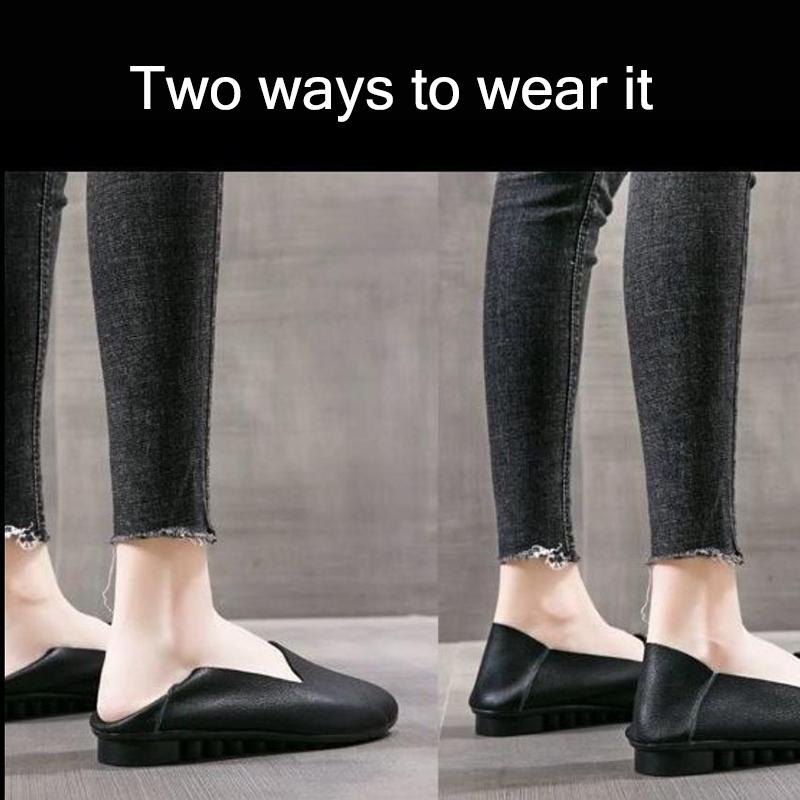 Größe 34-41 Sommerschuhe für Damen Modedesigner-Schuhe Weiche Slipon-Loafer Mokassin Freizeit Damen Flats Schuhe 41 schwarz von Joom DACH