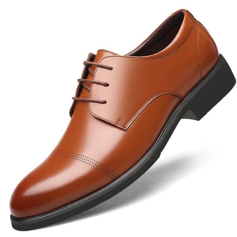 Größer machende Schuhe für Herren, die größer machen, 6 cm, unsichtbare Einlegesohle für den täglichen Gebrauch, größere Hochzeitsschuhe für Herren 40 von Joom DACH