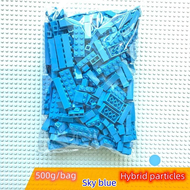 Großbausteine, 16 Farben, 500 g, 300 Stück, Lernspielzeug für Kinder, DIY, kostenloser Zusammenbau, kreatives Geschenk, Minifigur von Joom DACH