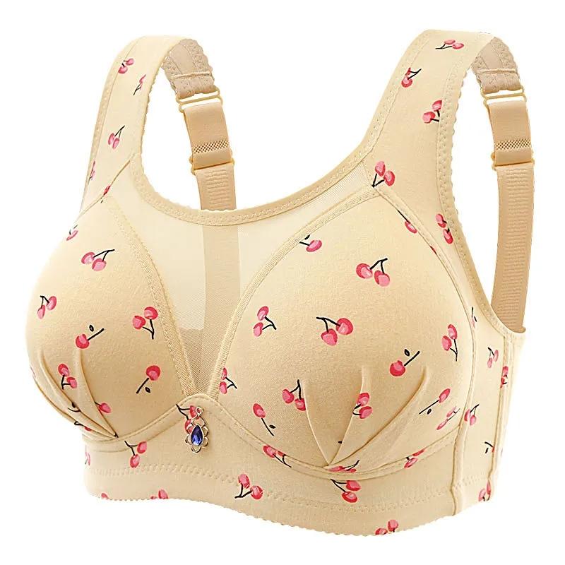 Große Größe, dünner Brust-BH, Damenunterwäsche, Damen-Unterwäsche, Anti-Durchhängen, Blendschutz, kein Stahlring 36/80B von Joom DACH