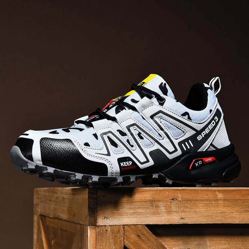 Große Größe 39-48 Wanderschuhe Herren Camouflage Sneakers Bequeme Outdoor Sport Laufschuhe Kletterschuhe für Herren Rutschfeste Jogging Training Sneakers Stiefel 46 von Joom DACH