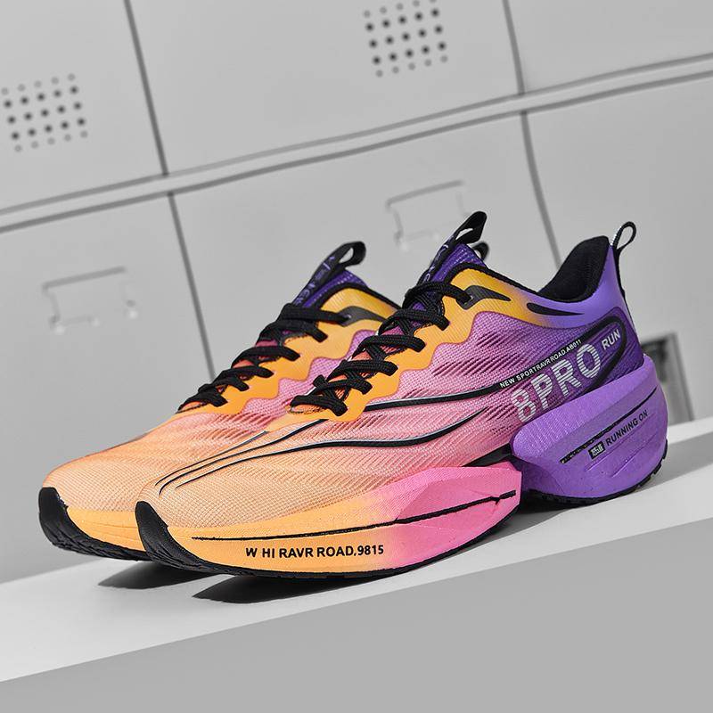 Große Größe 45 Carbon Plate Marathonschuhe Herren Freizeitschuhe Bequeme Leichte Sportschuhe Laufschuhe Für Unisex Tenis Walking Schuhe 42 violett von Joom DACH