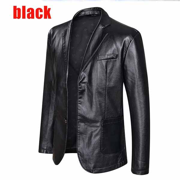 Große Größe 7XL Lederanzug Lose Revers Lederjacke Herren Plus Size Leder Casual Anzugjacke XL schwarz Große Größe 7XL Lederanzug Lose Revers Lederjacke Herren Plus Size Leder Casual Anzugjacke XL schwarz von Joom DACH